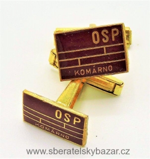 Manžetový knoflík OSP - Komárno -  pár