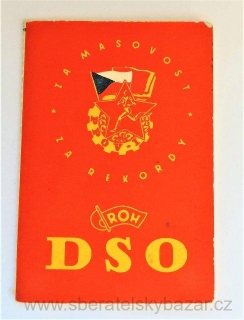 Členská knížka DSO-ROH