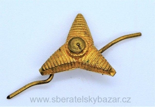 Hodnostní hvězdička malá RČS trojcipá - 13mm