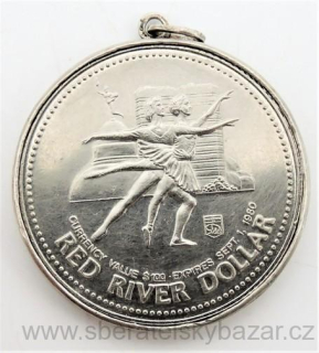 Kanada - Manitoba 1980 Friendly Manitoba - Red River Dollar - Ballett