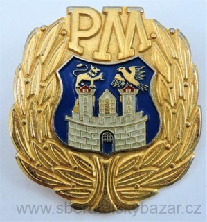  Velký policejní odznak Polsko - Częstochowa