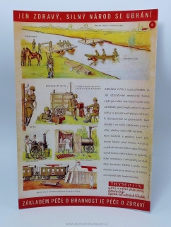 Plakát RČS - Thymolin - reprint