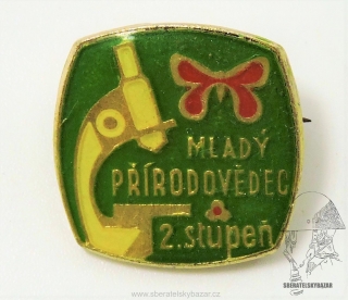 Odznak Mladý přírodovědec 2. stupeň 