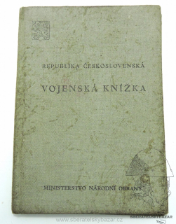 Vojenská knížka - Sběrač raněných 