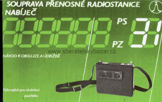 Návod radiostanice PS PZ 31 - SNB - reprint